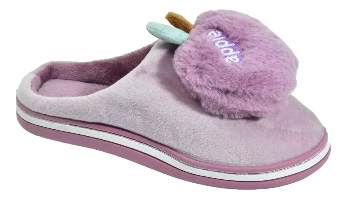 Pantuflas Importadas Mujer Corderit Livianas Serafinne Apple