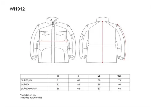 Parka linea 9 combinada, acolchada e impermeable Marino Gris