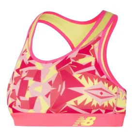 Peto Running Niña New Balance Pace Bra Bicolor