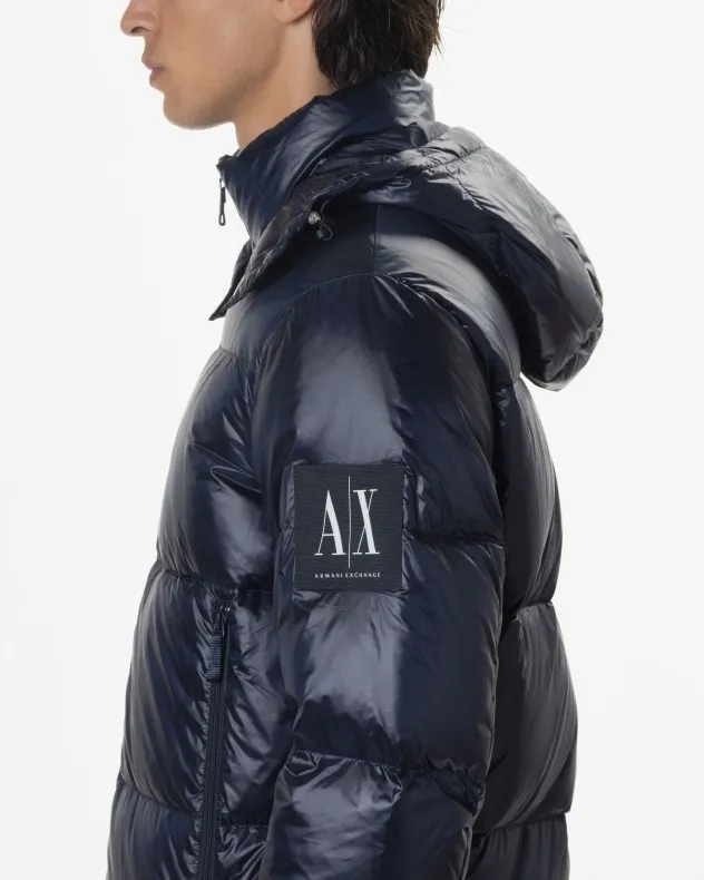 Plumífero acolchado Armani Exchange 8NZB70 Azul