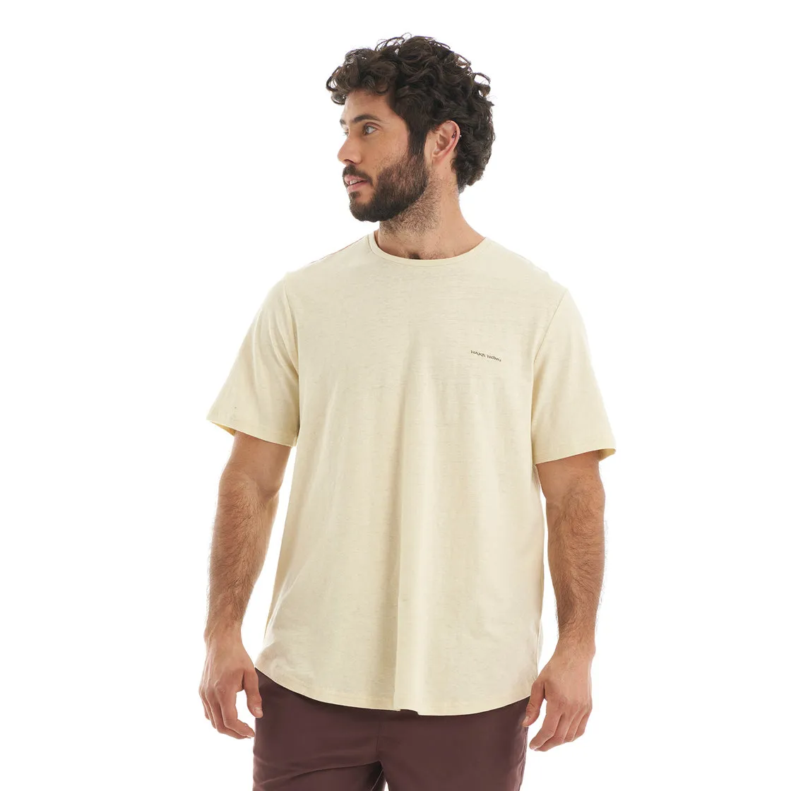 Polera Hombre Natural Camel Haka Honu