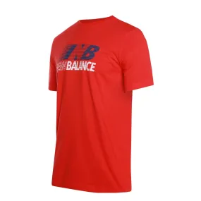 Polera Hombre New Balance Lifestyle Rojo