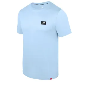 Polera Lifestyle Hombre New Balance Celeste 