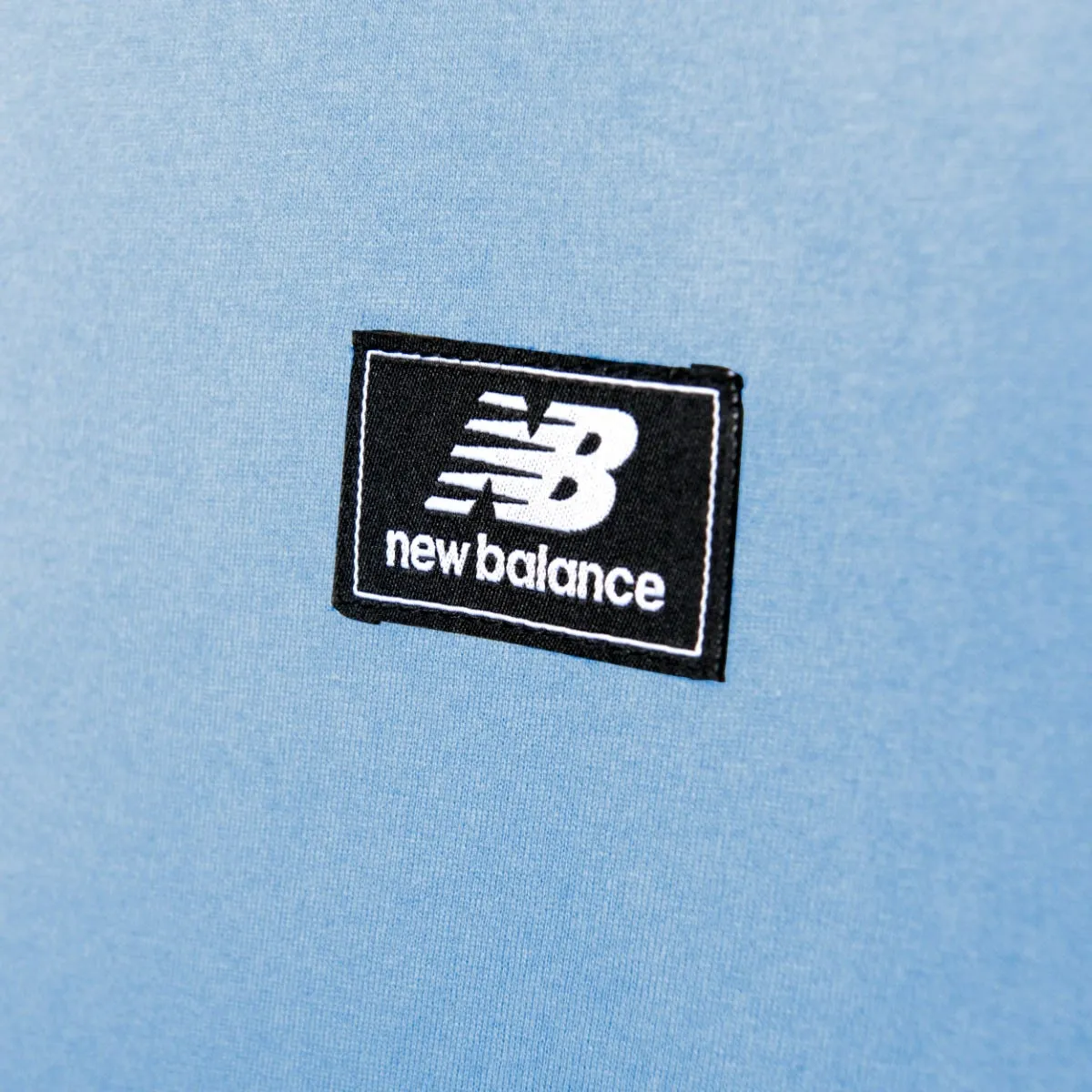 Polera Lifestyle Hombre New Balance Celeste 