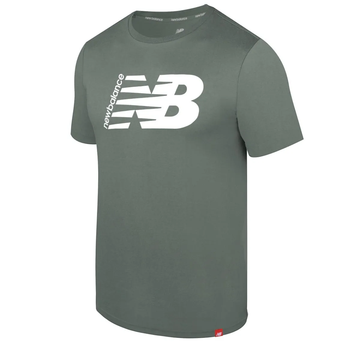 Polera Lifestyle Hombre New Balance Verde