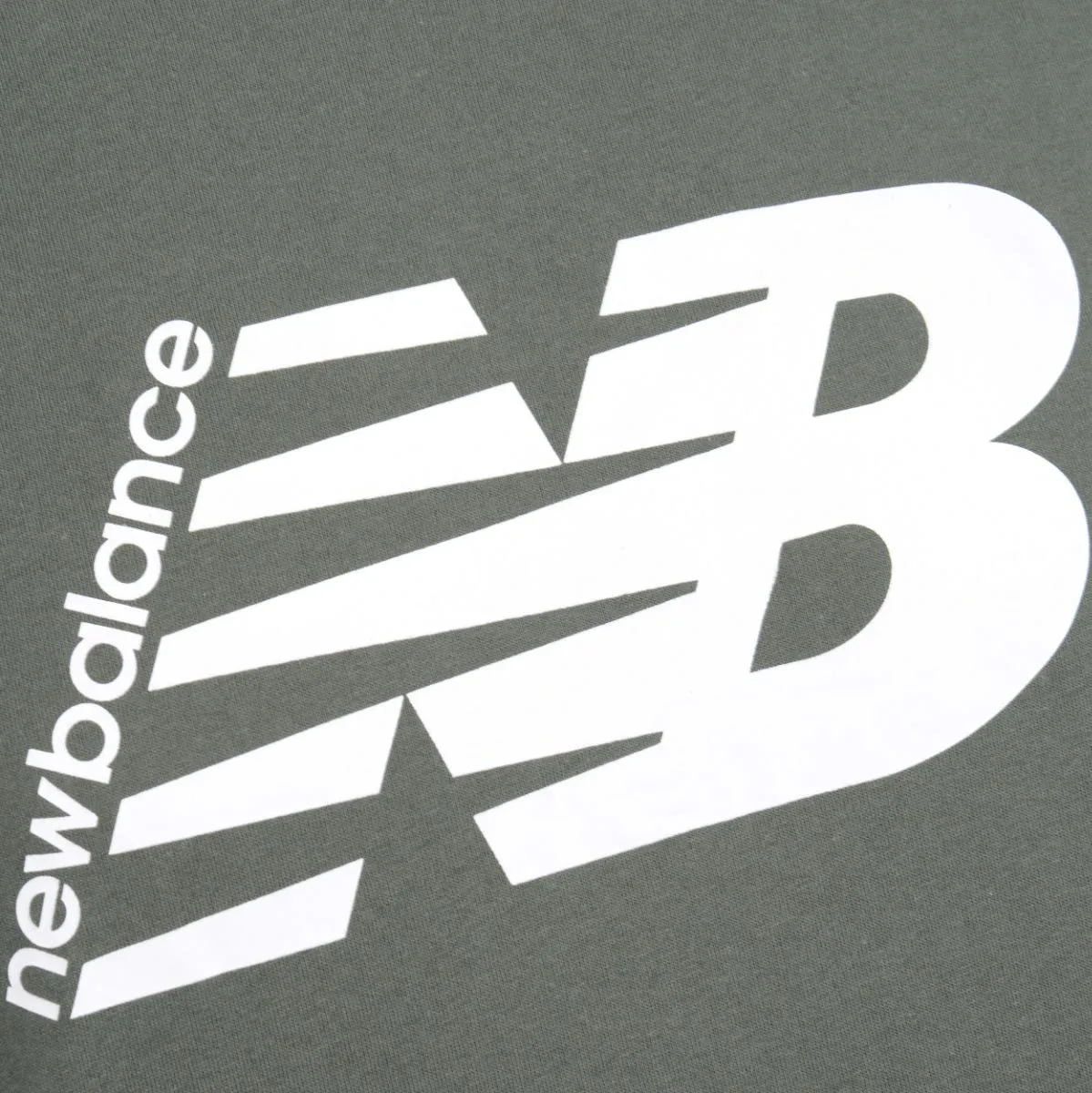 Polera Lifestyle Hombre New Balance Verde