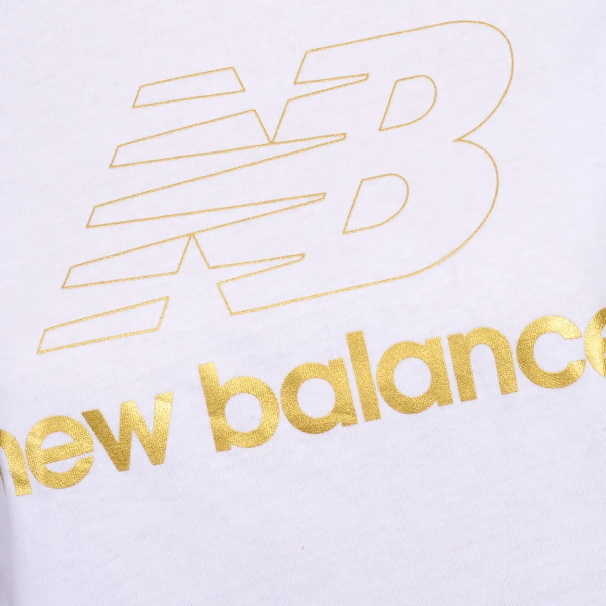 Polera Lifestyle Mujer New Balance Blanca