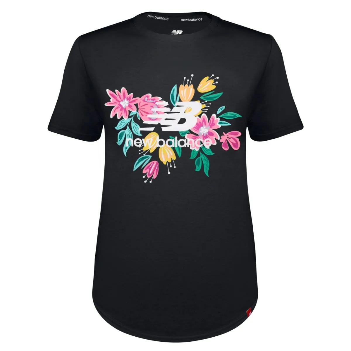 Polera Lifestyle Mujer New Balance Negra