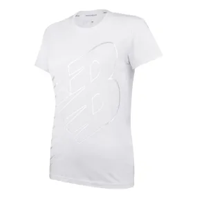 Polera Mujer New Balance Essentials Blanca