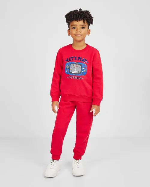 Polera Niño Lucio Rojo Fuerte