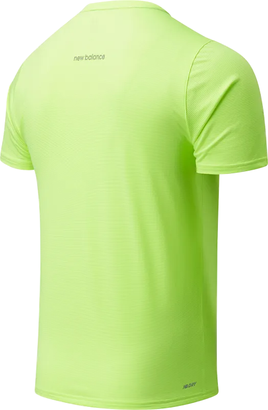 Polera Running Hombre New Balance Accelerate Verde