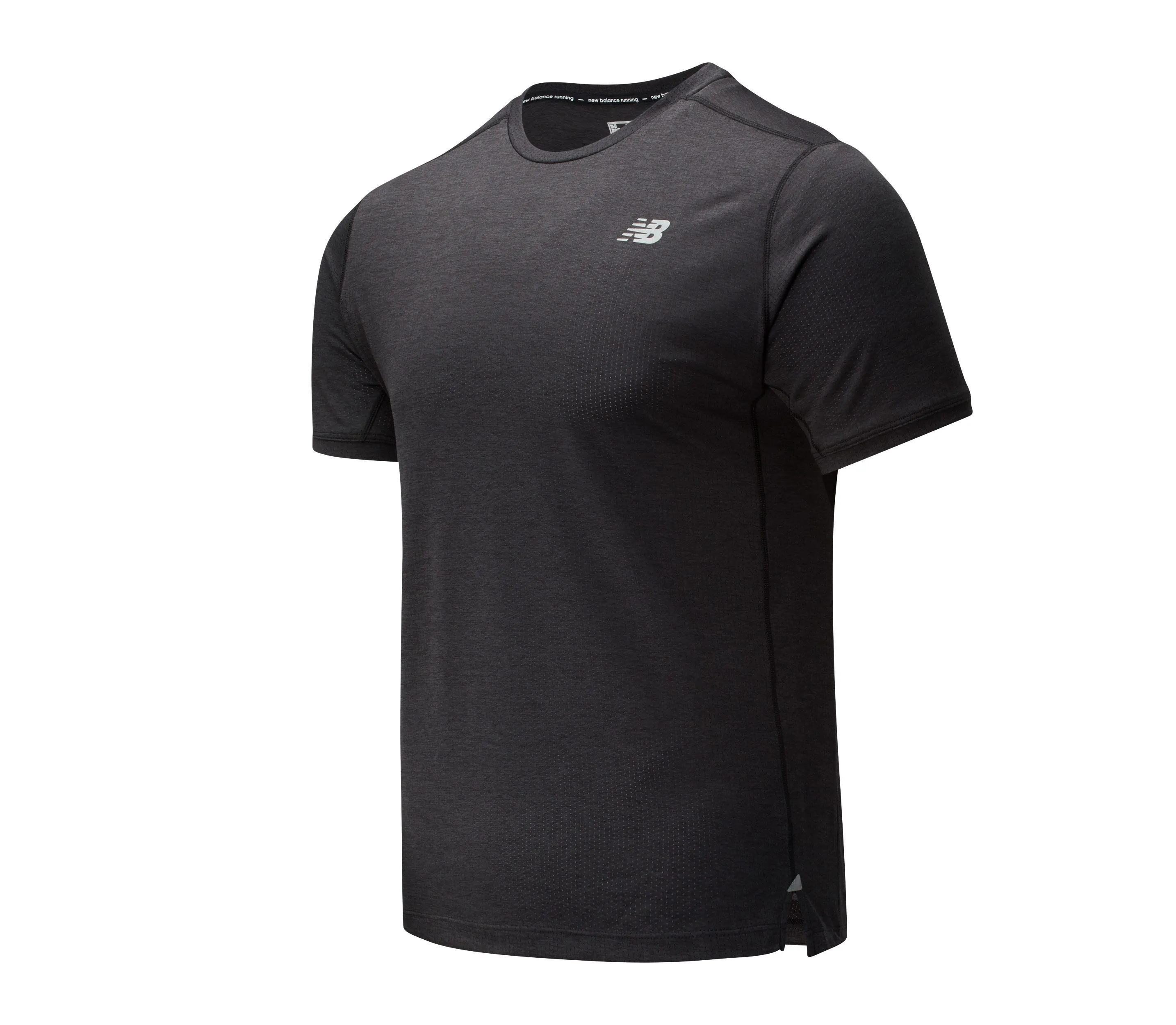 Polera Running Hombre New Balance Impact Run Negra