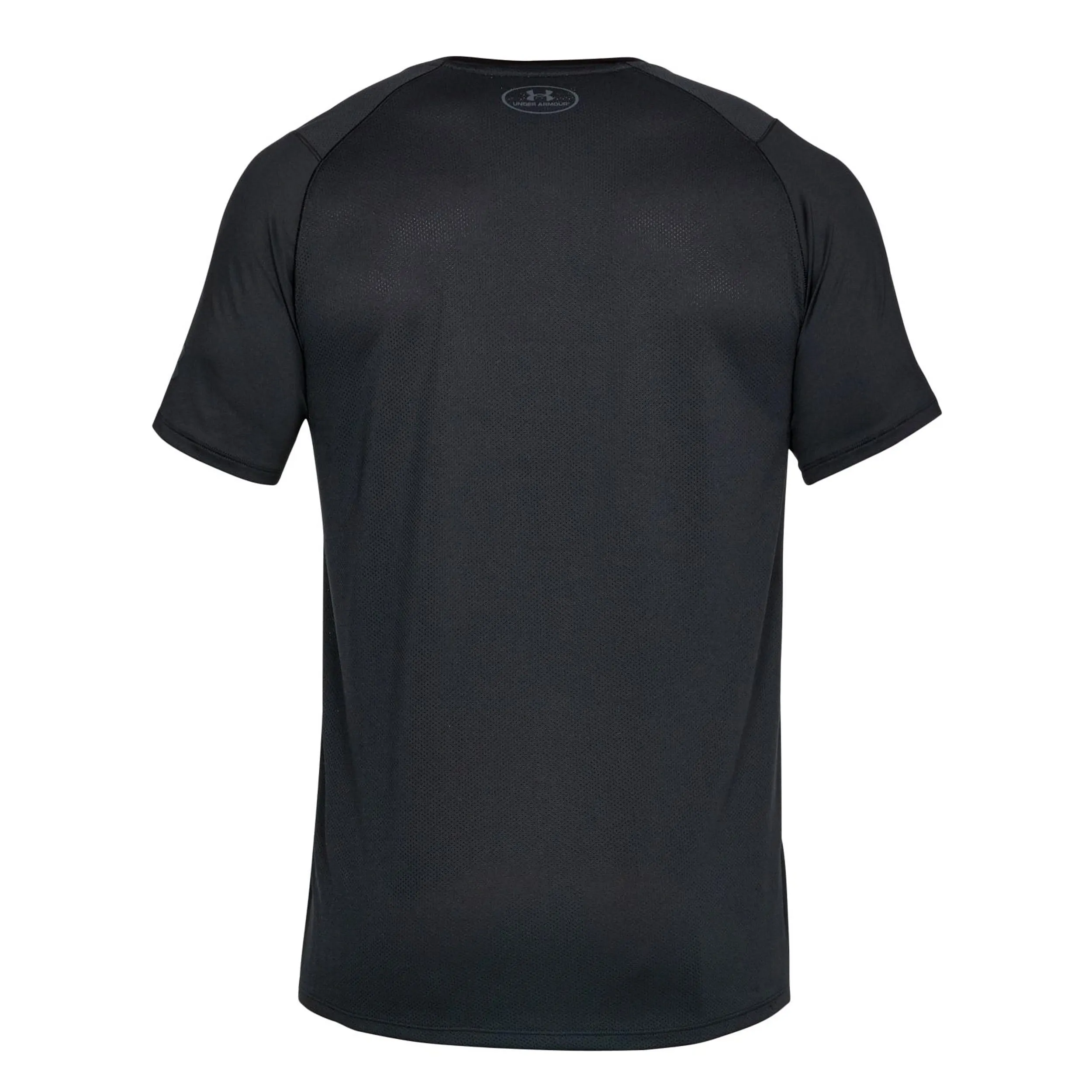 Polera Running Hombre Under Armour Mk1 SS Gris Oscuro