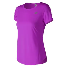 Polera Running Mujer New Balance Accelerate Morado