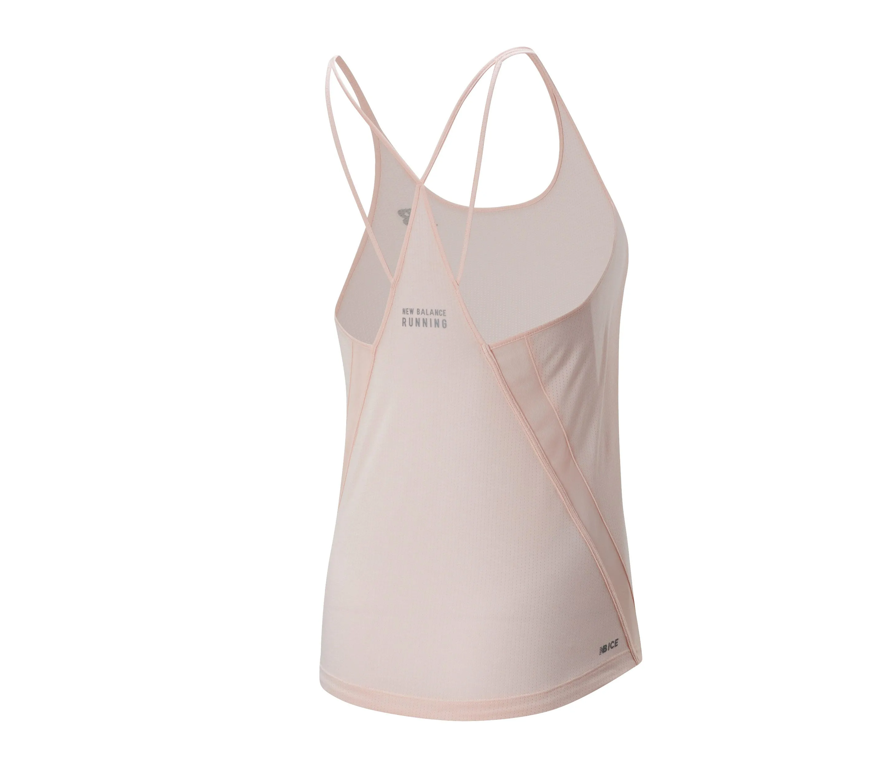 Polera Running Mujer New Balance Impact Run Tank Rosada