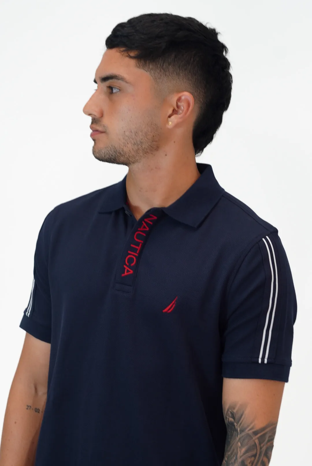 Polo Nautica Hombre Classic Fit Navy