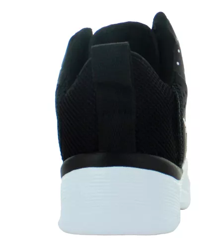 Pontiac Tenis Basquet Correr Atletico Textil Negro Niño 8401