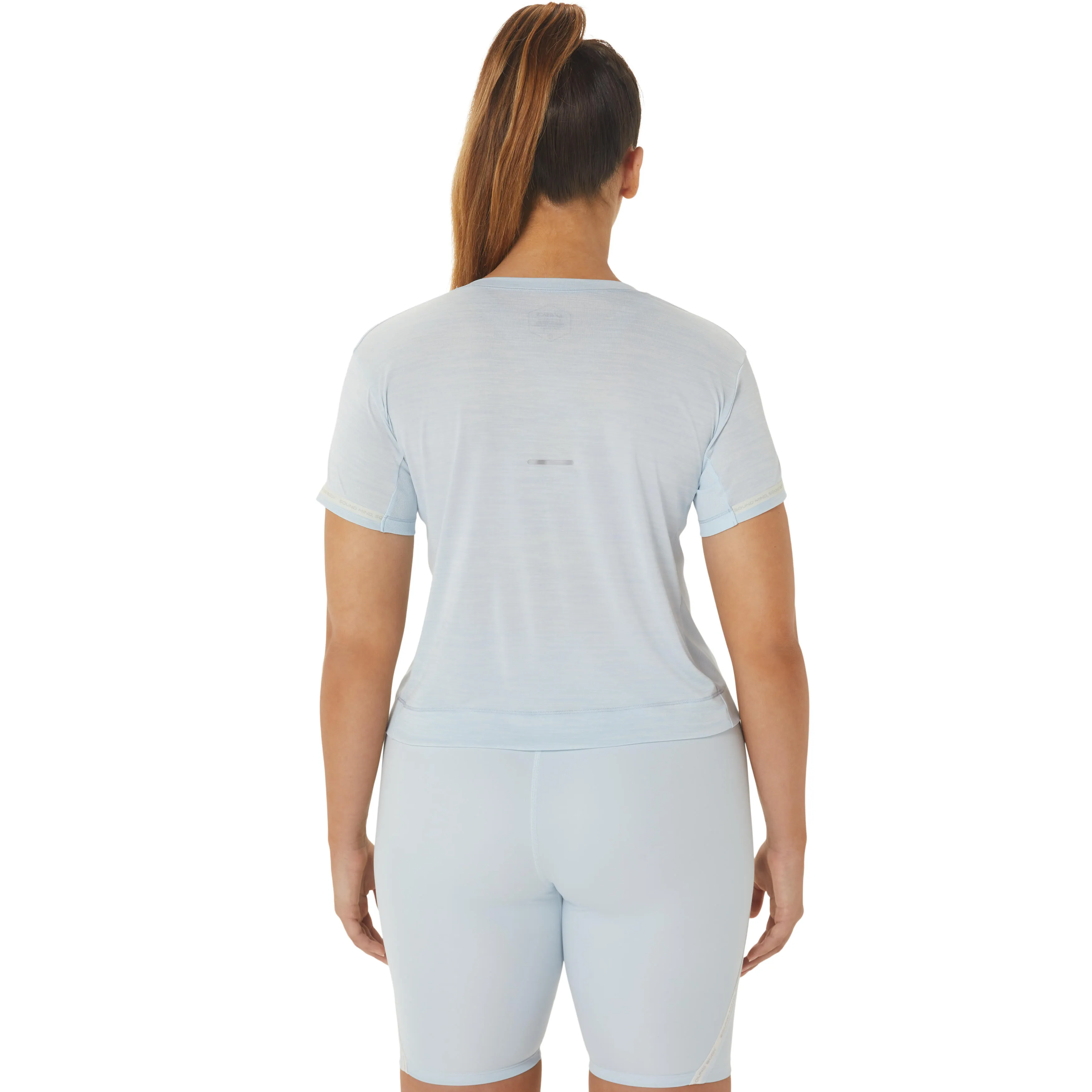 Race Crop Camiseta De Running Mujeres