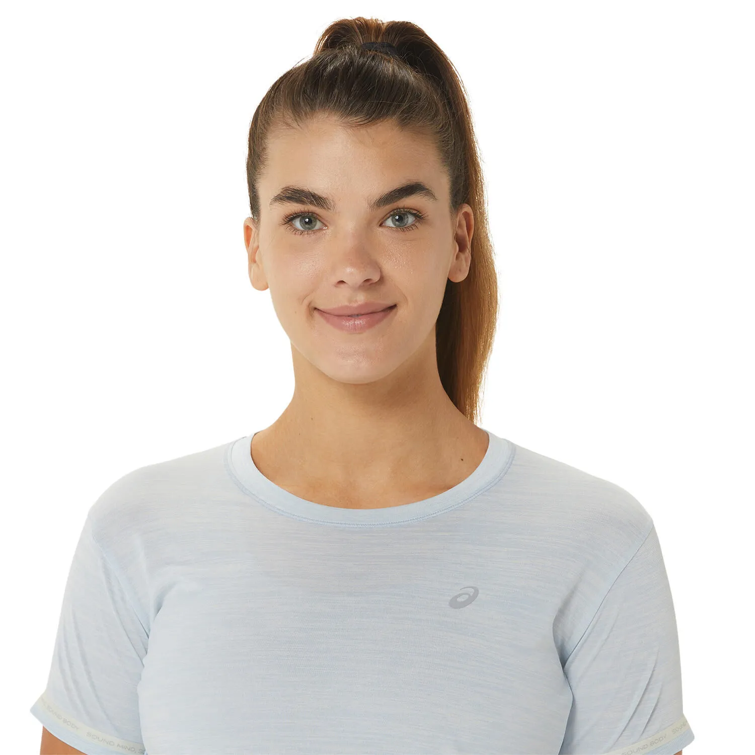 Race Crop Camiseta De Running Mujeres