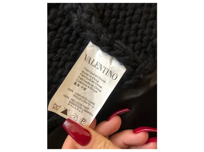 Red Valentino Capa Negro 