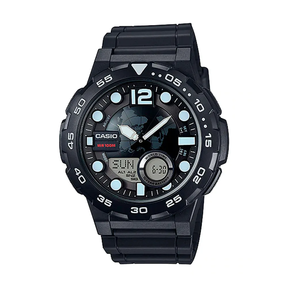 Reloj Masculino Casio Aeq-100w-1avdf