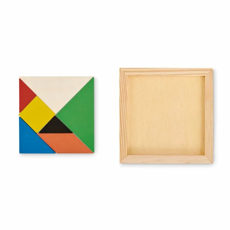 Rompecabezas de madera Tangram