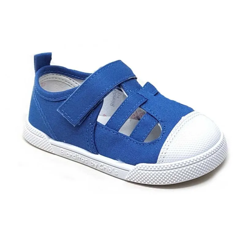 SANDALIA BEBE LIMON AZUL24 BLANDITOS CRIOS