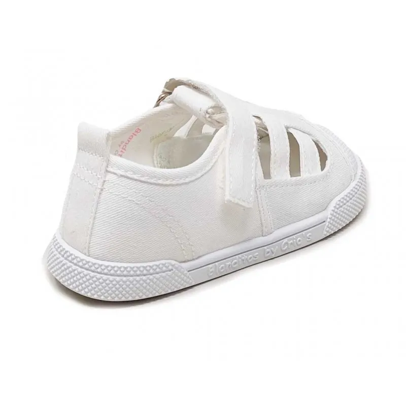 SANDALIA BEBE LIMON BLANCO24 BLANDITOS CRIOS