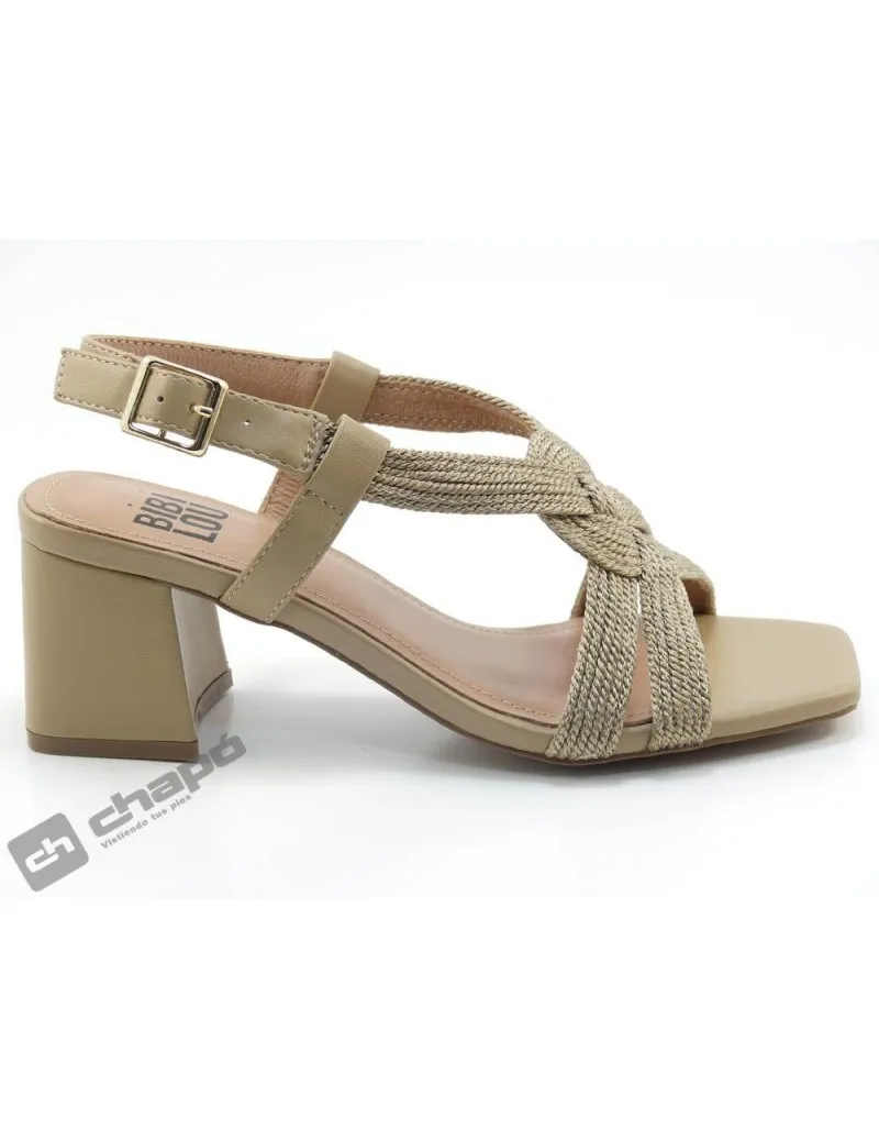 Sandalia Camel Bibi Lou 850z94hg-v24