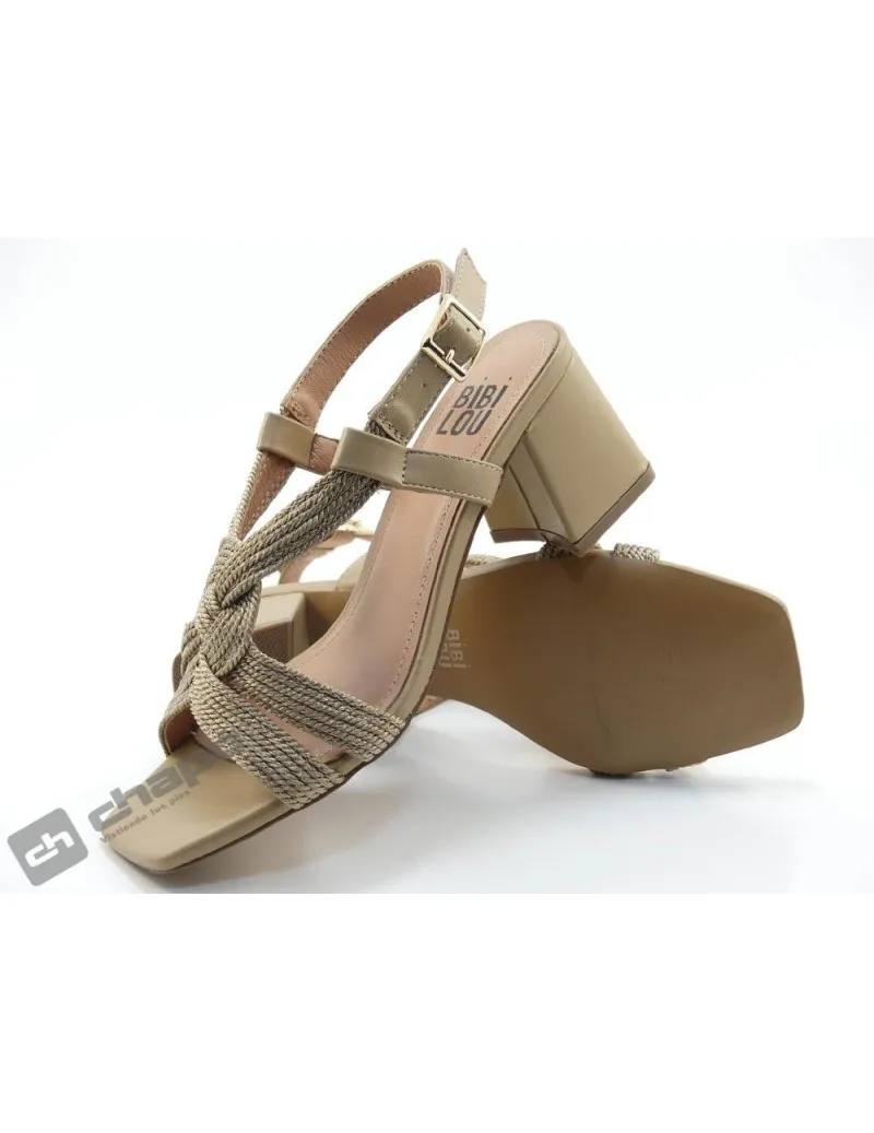 Sandalia Camel Bibi Lou 850z94hg-v24