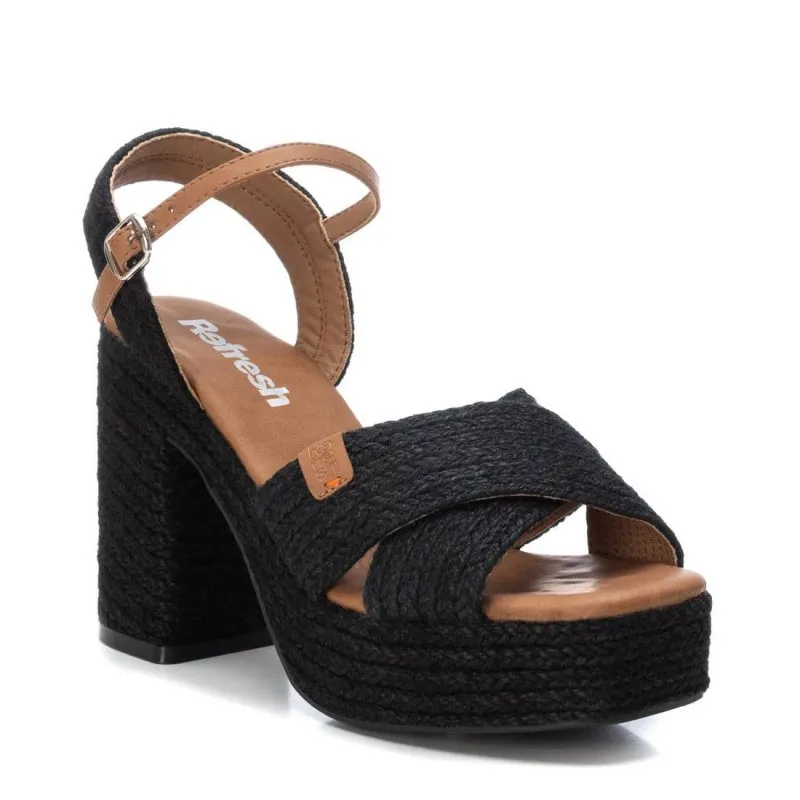 Sandalia de mujer REFRESH 171544 Negro