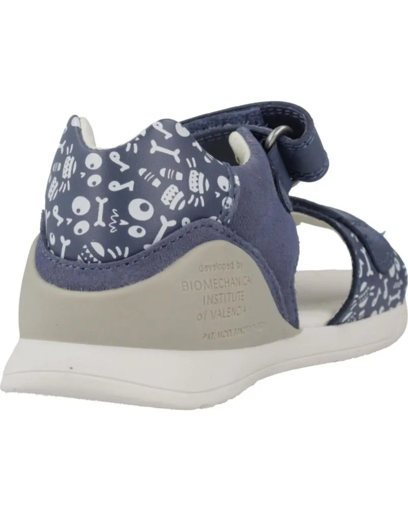 Sandalias BIOMECANICS  de Niño SANDALIAS NINO MODELO 242147B COLOR AZUL  PETROL