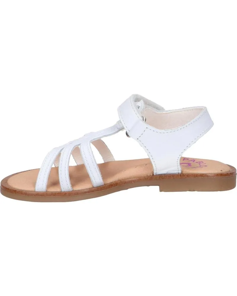 Sandalias de Niña PABLOSKY 409900P BLANCO