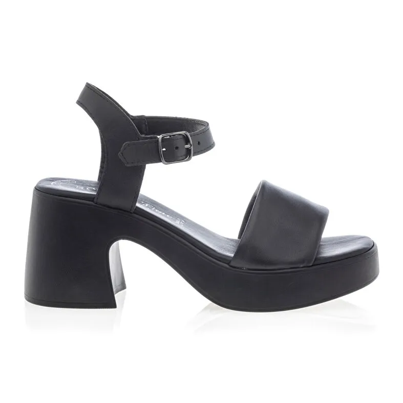 Sandalias/ descalzo mujer negro