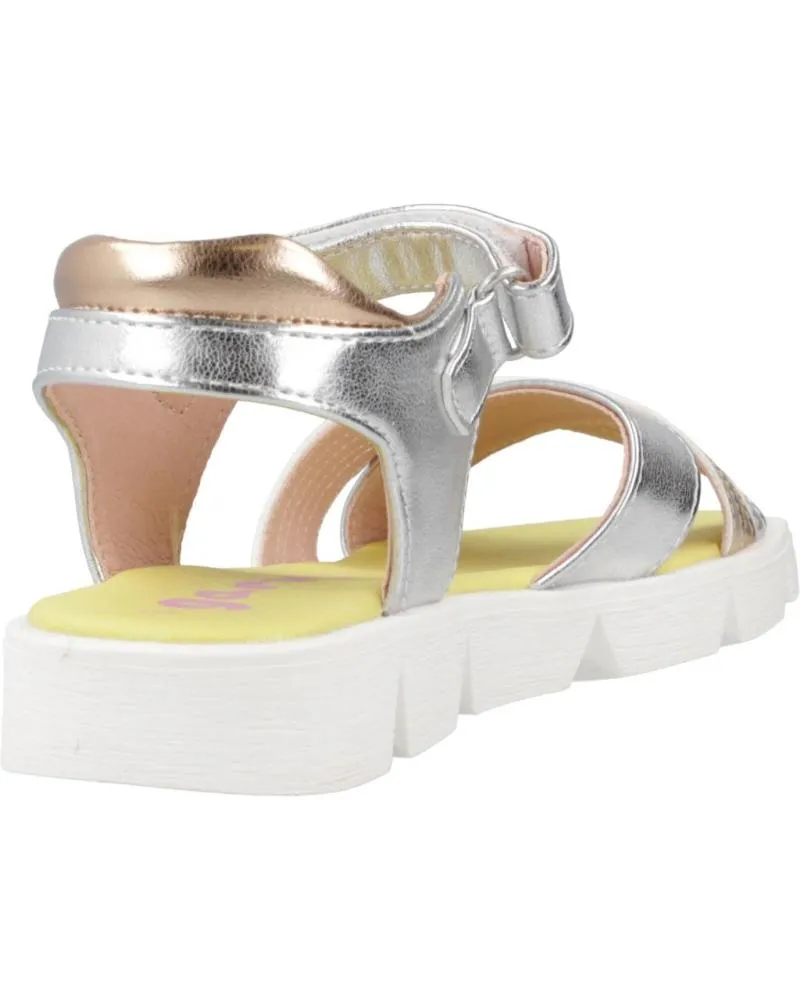 Sandalias GARVALIN  de Niña SANDALIAS NINA MODELO 242445G COLOR  PLATA