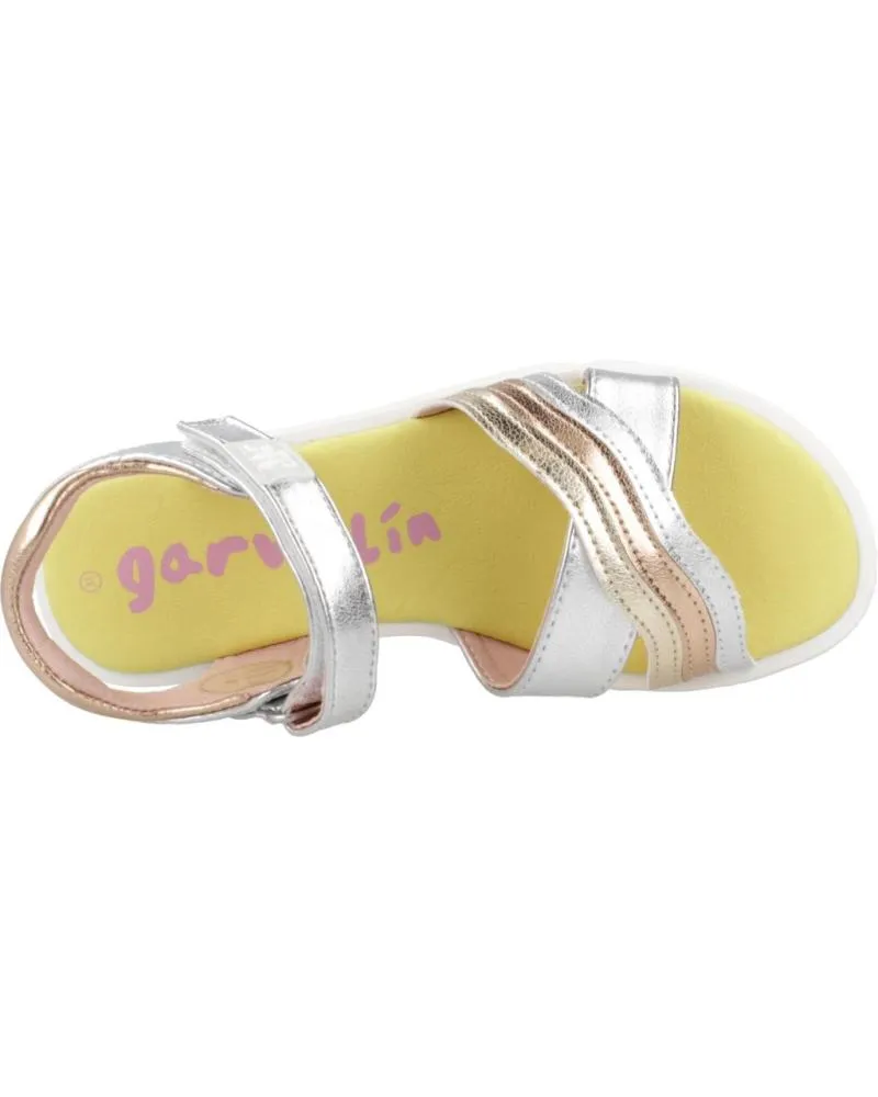 Sandalias GARVALIN  de Niña SANDALIAS NINA MODELO 242445G COLOR  PLATA