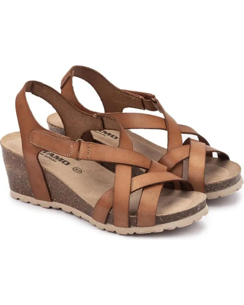 Sandalias KARTAMO  de Mujer SANDALIA DE CUNA MARRON MUJER  MARRóN