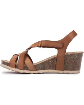 Sandalias KARTAMO  de Mujer SANDALIA DE CUNA MARRON MUJER  MARRóN