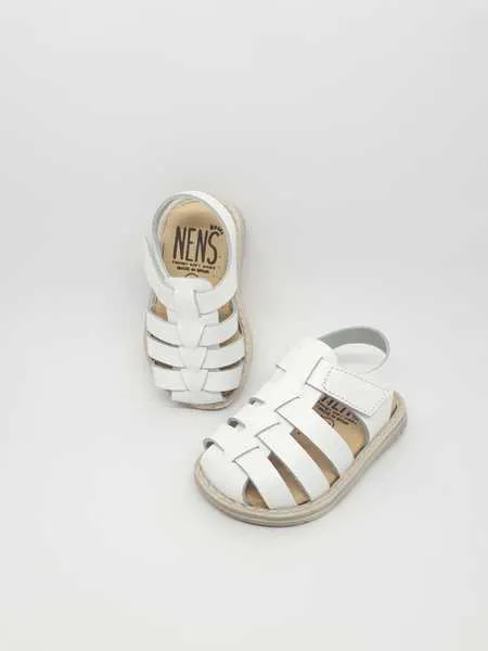 sandalias nens nature blanco