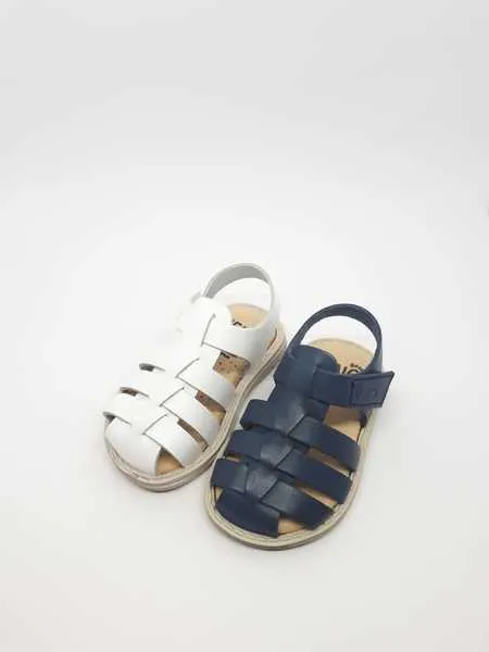 sandalias nens nature blanco