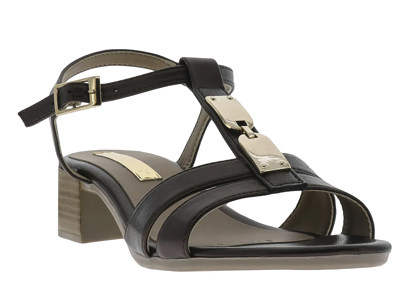 Sandalias Paulie 1213 Negro Para Mujer