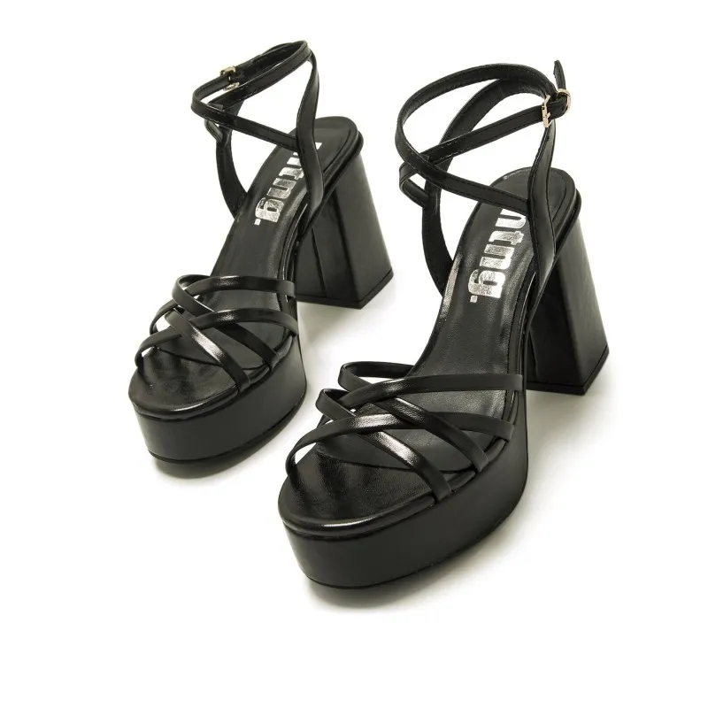 Sandalias Vestir de Mujer MTNG SINDY Negro 56547