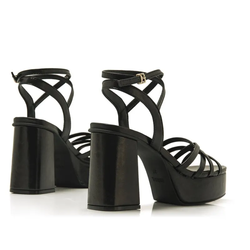 Sandalias Vestir de Mujer MTNG SINDY Negro 56547