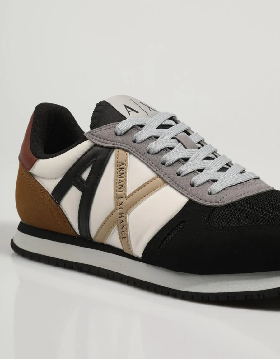  sapatilhas ARMANI EXCHANGE Xux017 Xcc68 Rio en Preto 80361