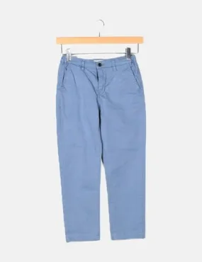 Sfera Pantalón azul chino