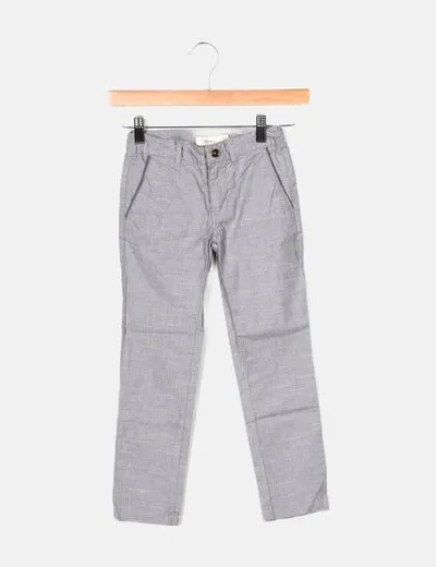 Sfera Pantalón gris chino