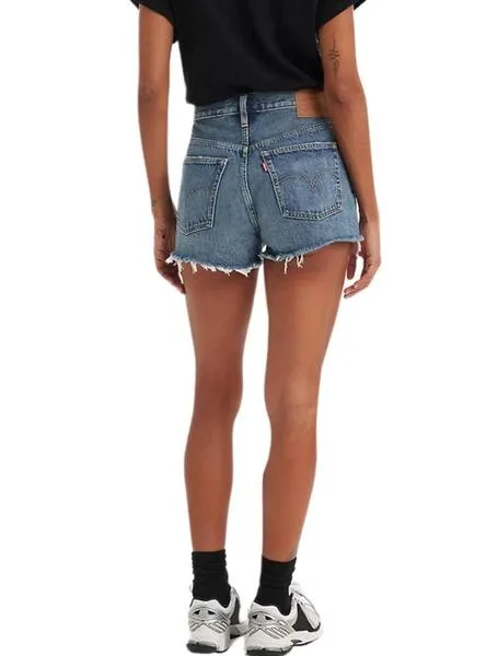 Short Levis 501 Rotos Para Mujer