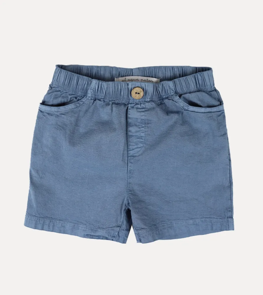 SHORT TINTADO AZUL