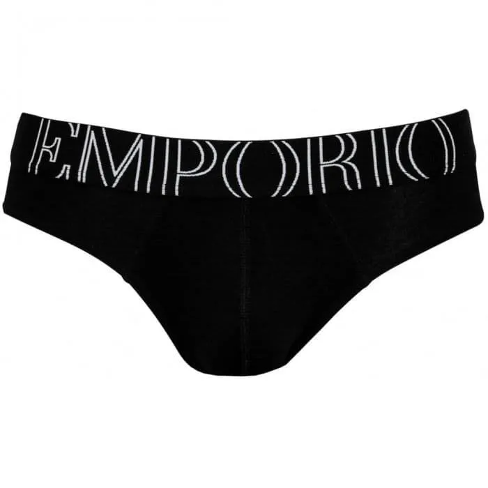 Slip Emporio Armani 110814 CC735 00020 negro