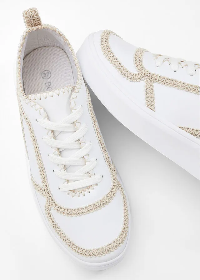 Sneakers bajos Blanco-crudo